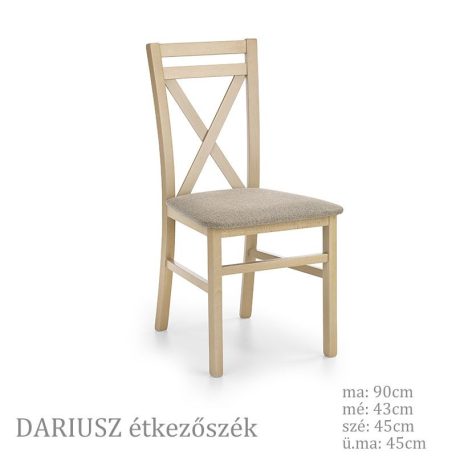 Darius szék, több színben