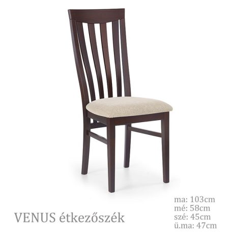 Venus szék, több színben
