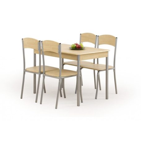 Longin asztal + 4 szék, több színben