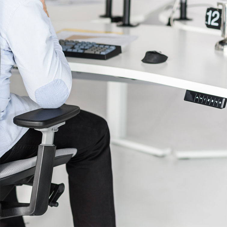 OPTIDESK - Elektromosan állítható magasságú asztal Modern Irodabútor