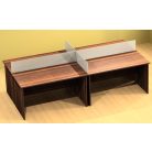 Panellábas, 4 személyes munkaállomás, több méretben /4 db asztal/