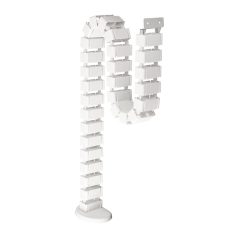   Kábelvezető Strong, elektromos asztalhoz, függőleges, 3 színben, 1260 mm