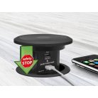 Motoros működésű elosztó, Smart Power Tover, fekete